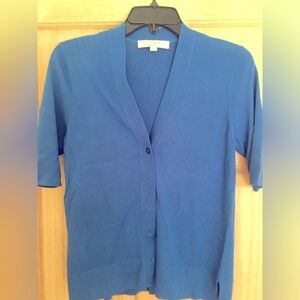 LOFT Short Sleeve Knit Cardigan